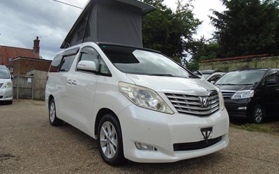 2010  TOYOTA ALPHARD~OFF GRID SOLAR~4 BERTH~CRUISE CONTROL