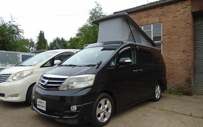 2007 TOYOTA ALPHARD CAMPER~FRIDGE/FREEZER~4 BERTH~ULEZ FREE