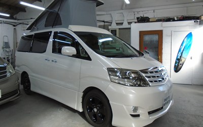 2008 TOYOTA  ALPHARD CAMPER~~FRIDGE/FREEZER~~OFF GRID SOLAR~4 BERTH